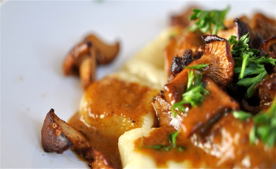 Mushroom Recipe : Veal with Chanterelles